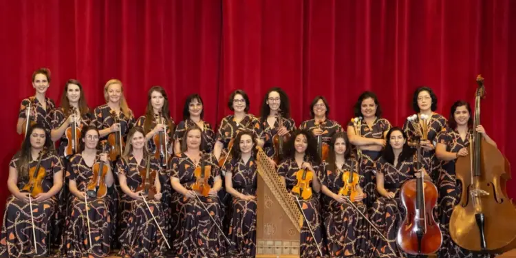 Orquestra Ladies Ensemble apresenta espetáculo musical nesta quarta-feira (30) em Cascavel