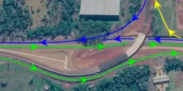Rodovia das Cataratas terá alteração de tráfego a partir desta terça em Foz do Iguaçu